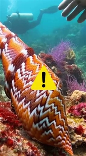 Tourist Almost Touched THIS There's No Cure! 🐚💀 #coneSnail #deadly #noAntivenom