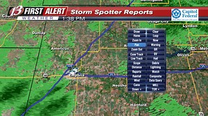 3.4K views · 22 reactions | Snow totals and snow forecast update as of 1:40PM | WIBW 13 Weather | Facebook