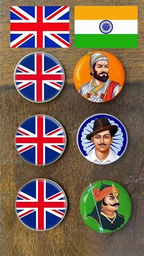 India 🇮🇳 & United States 🇬🇧 Flag Painting on Coin | Peace Art #shorts #flage #drawing