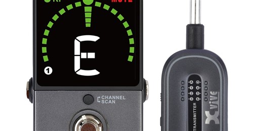 Xvive Combines 5.8 GHz Guitar Wireless with a Multi-FeaturedChromatic Tuner