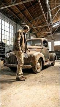 🔧 1942 FORD PICKUP ASMR RESTORE ✨🛠️ | POV 4K Full Rebuild: Warehouse Wreck → Showroom Icon 🚚💎