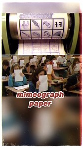 55K views · 2.3K reactions | Who remembers the smell of mimeograph paper #nostalgia #childhoodmemories #GenX #90s #2000s #usa #retro | Retro Vibes USA | Facebook