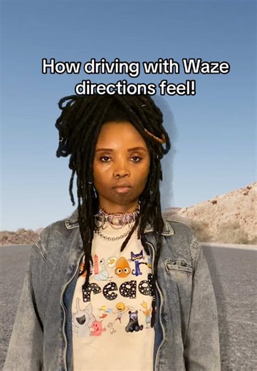 Wave directions be like….. #navigation #driving #waze #googlemap | waze