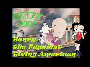 Betty Boop with Henry the Funniest Living American 1935 // Colorized HD, Remastered
