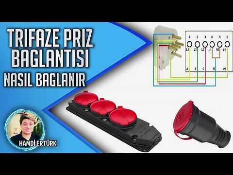 trifaze priz bağlantısı nasıl yapılır-3 fazlı priz bağlantısıHow to make a 3-phase plug connection?