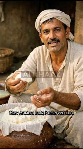 How Ancient India Preserved Curd | When Food Became Science #shrikhand #foodscience #youtubeshorts