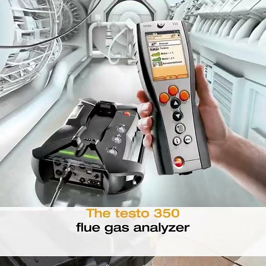 Flue Gas Analysis and Industrial Emission Measurement - testo 350