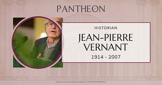 Jean-Pierre Vernant Biography | Pantheon