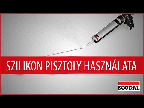 Hogyan használjuk a szilikonpisztolyt? 👉 Szilikon kinyomó pisztoly használata.