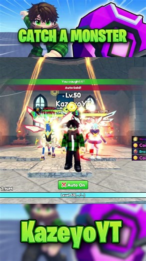 NEW CODES! | CatchAMonster #Kazeyo #KazeyoYT #CatchAMonster #ROBLOX