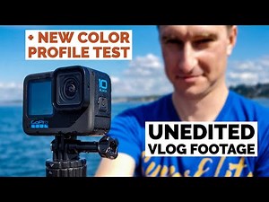 GoPro Hero 10 - UNEDITED Video Test + Better GoPro Colors??