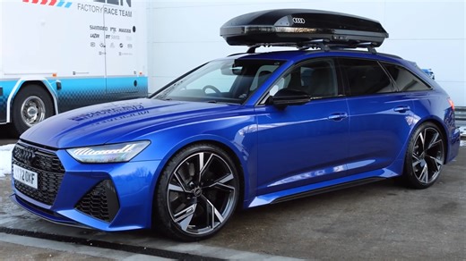 Audi RS 6 long distance driving experience