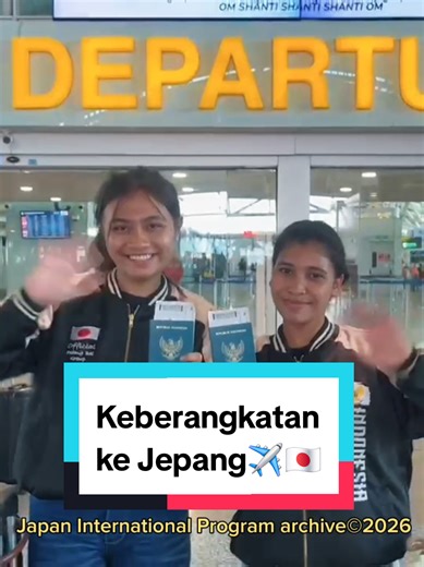 Keberangkatan Siswa JIP ke Jepang untuk Magang