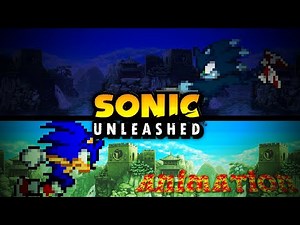 Sonic Unleashed Sprite Animation: Sonic Transforms!