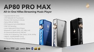 AP80 PRO MAX 是一款專為音樂愛好者設計的便攜式音樂播放器 DAP，讓您可以聆聽手機無法捕捉的細節。無論是細膩的鋼琴旋律、強勁的低音，還是人聲表演的每一次呼吸，它都能以驚人的清晰度忠實還原音效，讓您彷彿置身於現場。 🔸Micro SD 卡支援高達 2TB 的容量 🔹雙向 USB DAC 功能 🔸2.4GHz WiFi 高質素串流播放/Tidal, Qobuz 等串流媒體無損音樂 🔹雙向藍牙功能 🔸藍牙接收模式: 有線耳機 AP80 PRO MAX 變身無線聽歌裝備 🔹藍牙模式跟無線耳機/喇叭 傳送音樂 🔸藍牙 DAC 模式連接無線耳機: 電腦/行動裝置的音色即時有所提升 🔹透過 DLNA/AirPlay 從手機或 PC 無線傳輸到 AP80 PRO MAX 作為高階 DAC 🔸WiFi 音樂傳輸- 隨時享受無線高清串流音樂傳輸 Hidizs AP80 Pro MAX 便攜音樂播放器 ⚒️銅版：https://www.dmag.com.hk/products/hidizs-ap80-pro-max-copper 💰定價：HK$1,999 🎄聖誕特別版：ht