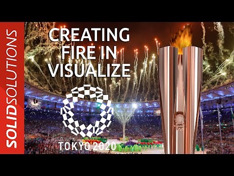 How to create fire with SOLIDWORKS Visualize | Beginner SOLIDWORKS Tutorial