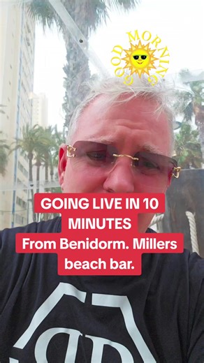 Live from Miller's Beach Bar in Benidorm