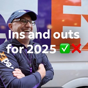Here’s some advice for your #InsAndOuts in 2025! 🎯 In 2024, we introduced even more drop-off points to give you greater choice and flexibility. Let's recap... | FedEx