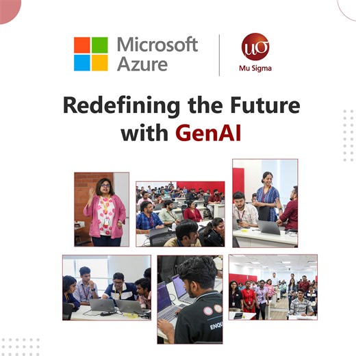 Our problem-solving muscles got a serious workout at Mu Sigma’s GenAI...