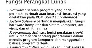 Pengertian Software dan bagian-bagiannya