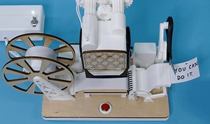 This DIY machine provides encouragement at the touch of a button | Arduino Blog