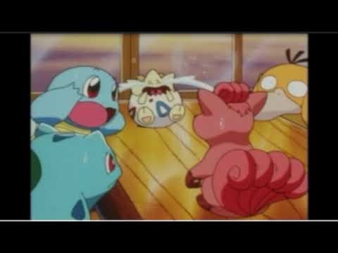 Pokémon Togepi crying when he got the slipper