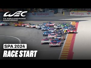Race Start and First Minutes I 2024 TotalEnergies 6 Hours of Spa I FIA WEC