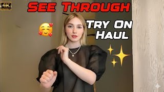 4k Transparent Try On Haul Multiple Dress Try With Hazel Mp3 & Mp4 Download