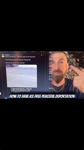 We as Americans don’t have to follow orders from any of these ICE agents. The people on the right are begging to lose their freedoms because they are brainwashed to support their oppressors. Renee Nichole Good lived on that street and was trying to move her car. People need to wake up | Modern Shaman Live