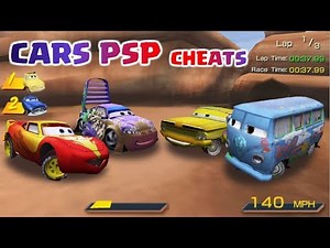 CARS PSP - Cheats Unlock all Car character Paint job