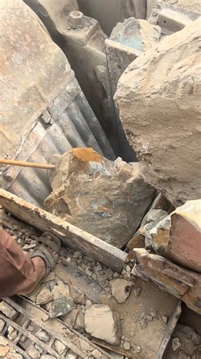 Rock to Dust: Watch This Crusher Turn Boulders Into Gravel #CrusherVideo #RockToGravel #MiningEquipment #ConstructionGear #RSKReact | RSK React