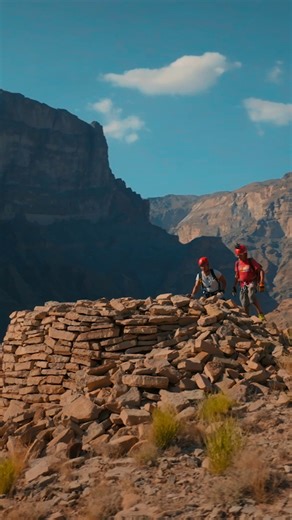 National Geographic History on Instagram: "Famed for its distinctive beehive-shaped tombs, the Magan civilization flourished in the third millennium BCE in what is now Oman. The unique architectural style of stacking stones without mortar is considered one of the most iconic features of this ancient society. #LostCitiesRevealed with @exploreralbert is now streaming on @DisneyPlus."