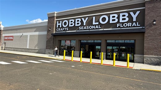 Hobby Lobby is part of a new look for revamped Freehold Mall