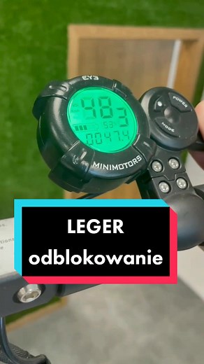 Jak odblokować hulajnogę Speedway Leger. #poradnik #tutorial #blokada #hulajnogi #leger #speedway