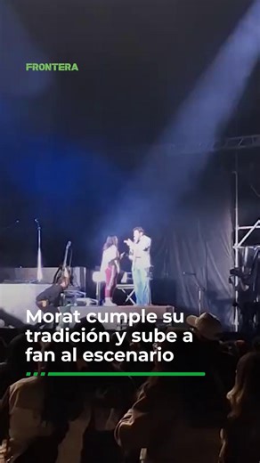 #Conciertos | Morat cumple su tradición y sube a fan al escenario. Como es tradición de su "Asuntos pendientes tour", Juan Pablo Isaza eligió a una fanática entre el público para dedicarle una canción. Camila fue el nombre de la afortunada quien subió al escenario para cumplir su sueño. ✍️:Víctor A. Delgado 📹: Carlos Cruz #Tijuana #Espectáculos #Morat | FRONTERA