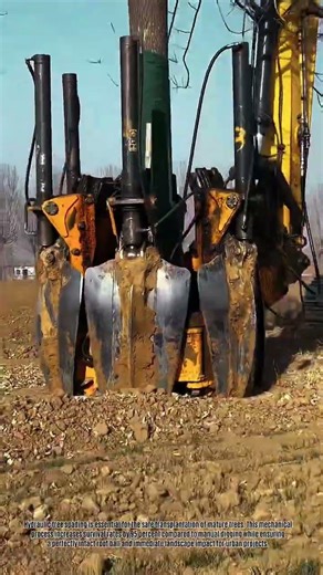 Preserve Mature Landscapes with High-Precision Hydraulic Tree Spade Technology