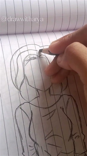 How to draw freehand drawing and easy way #art #sketch #freehand #drawing #youtubeshorts