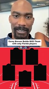 26K views · 176 reactions | Corey Brewer builds his ultimate BIG3 roster using only Florida Gators  | Florida Gators on 247Sports | Facebook