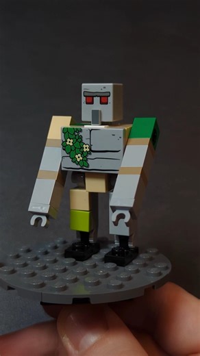 Iron Golem LEGO Minecraft build #lego #legoasmr #minecraft #legominecraft #fy #fyp #fypシ