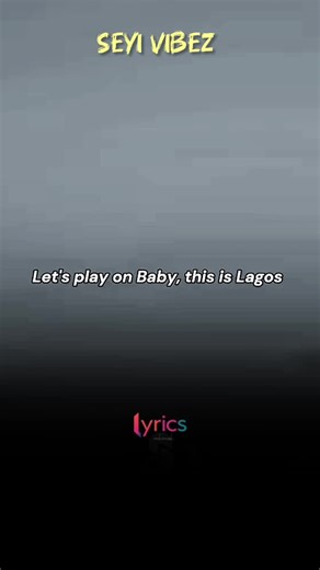 Hat Trick Lyrics by Seyi Vibez
