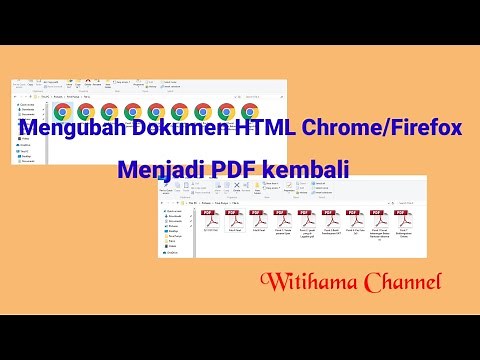 Converting Chrome/Firefox HTML Documents to PDFs again