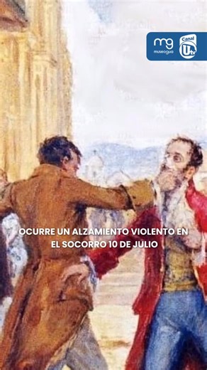 14K views · 534 reactions | ️ Hay una parte de la historia de la independencia que no se cuenta mucho... Antes del 20 de julio en Santa Fe, el 10 de julio el Socorro ya se había alzado. El pueblo se armó, formó un ejército y amenazó con marchar sobre Santa Fe si no firmaban la independencia. Así empezó la chispa que encendió toda la Nueva Granada. #HistoriaDeColombia #Santander #Independencia #AquíNoNosVaramos | Canal UTV | Facebook