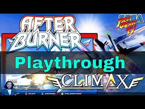 After Burner Climax Arcade | Teknoparrot | Lets Play On Arcade Machine | Review | OST | All Levels