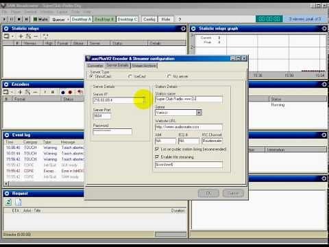 Sam Broadcaster v.4.2.2 - Setting Up Encoder for Aacplus