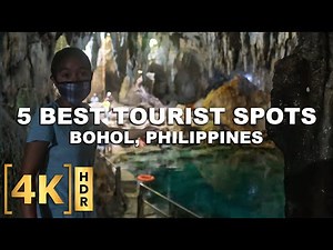 5 Recommended Tourist Spots in Bohol | Walking Tour | 4K HDR | Philippines | Tours From Home TV