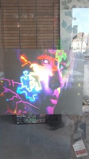 New SFEG Transparent ADTECH FLEX advertising technology on a $16.25 epson in 720p