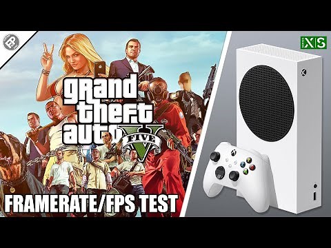 GTA 5/V - Xbox Series S Framerate/FPS Test (Counter)