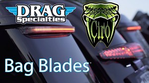 2K views · 85 reactions | The Bag Blades® low profile light sits right below the lid of your bag to blend seamlessly into the back of the bike, featuring super bright run, brake, and sequential turn signals to be sure you are seen day or night. | Ciro3D | Facebook