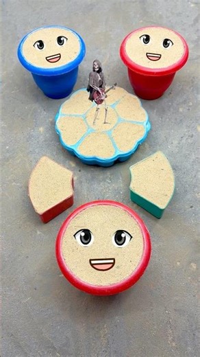 Amazing Sand Cake Making 😍 | Satisfying Sand Art Cake #Shorts