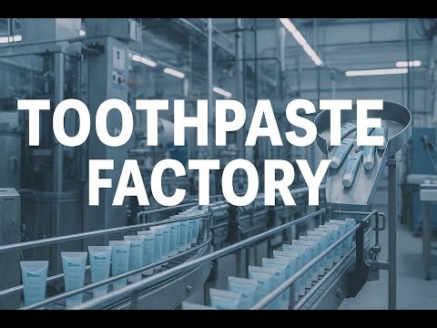 Inside a Toothpaste Factory! Step-by-step proces how Toothpast is made